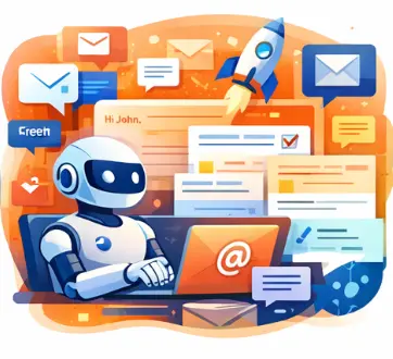 AI system for cold email outreach automation in B2B sales