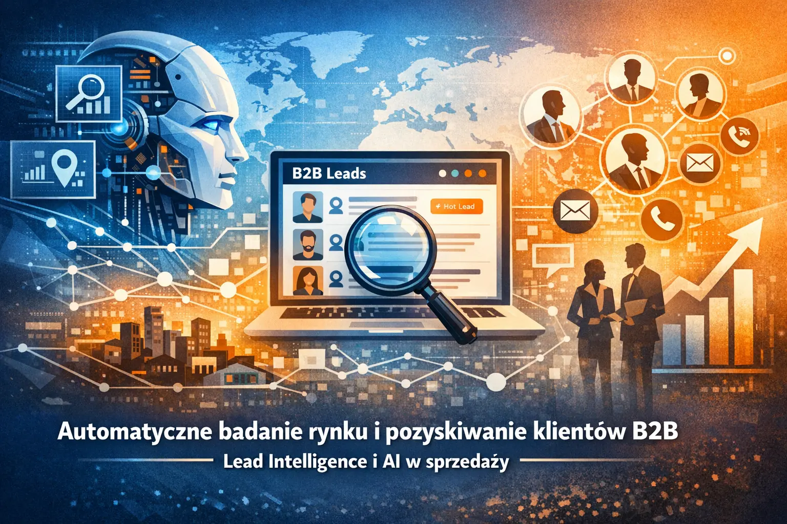 Automated market research and AI-powered B2B lead analysis